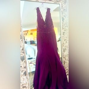 Mardi Gras Ball Gown-new with Tag